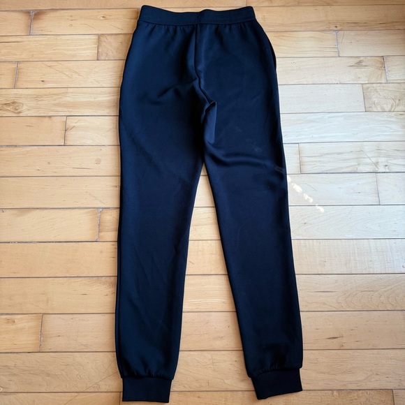 Armani Exchange Women Black TROUSER Jogger Sweatpants with Pockets Size: XS - Picture 5 of 10
